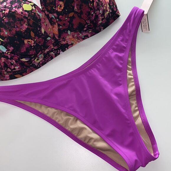 36DD/XLarge ViCTORIA SECRET SWIMSUIT 2 PC bikini New - Picture 3 of 7